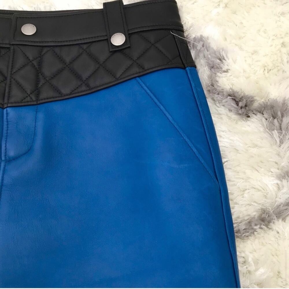 Coach Blue Curved Calf Leathers - Picture 8 of 8